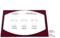 Anello Promesse Donna in Oro bianco SOLB1310